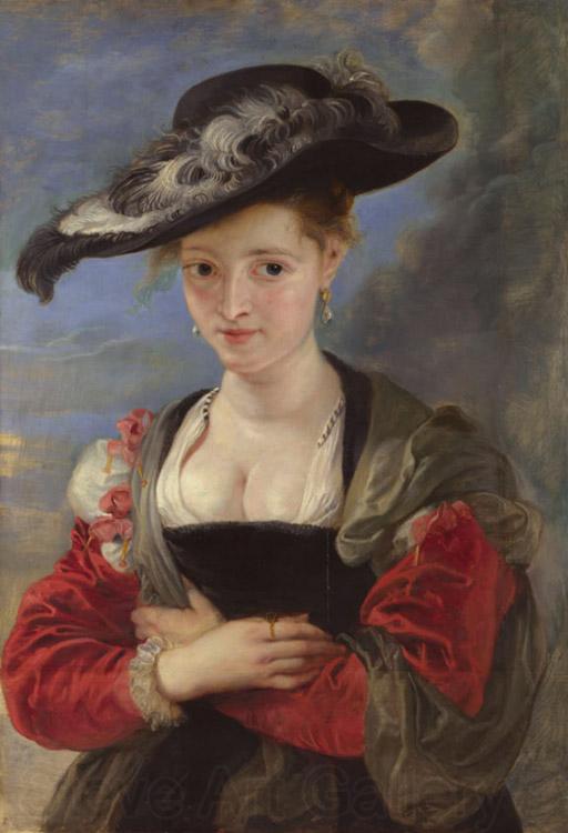 Peter Paul Rubens Portrait of Susanne Fourment (mk08) Spain oil painting art